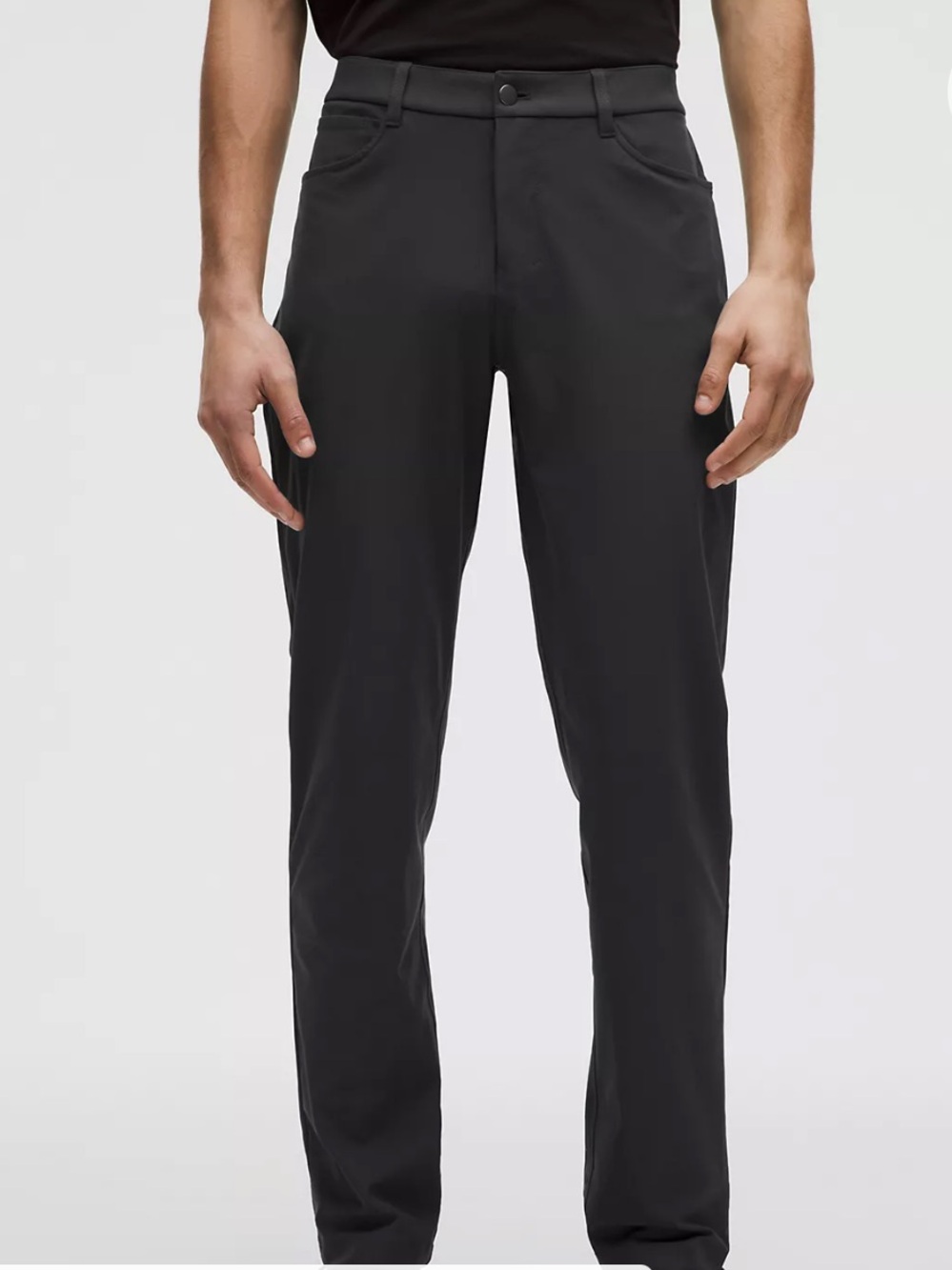 Lululemon men’s charcoal gray trouser pants